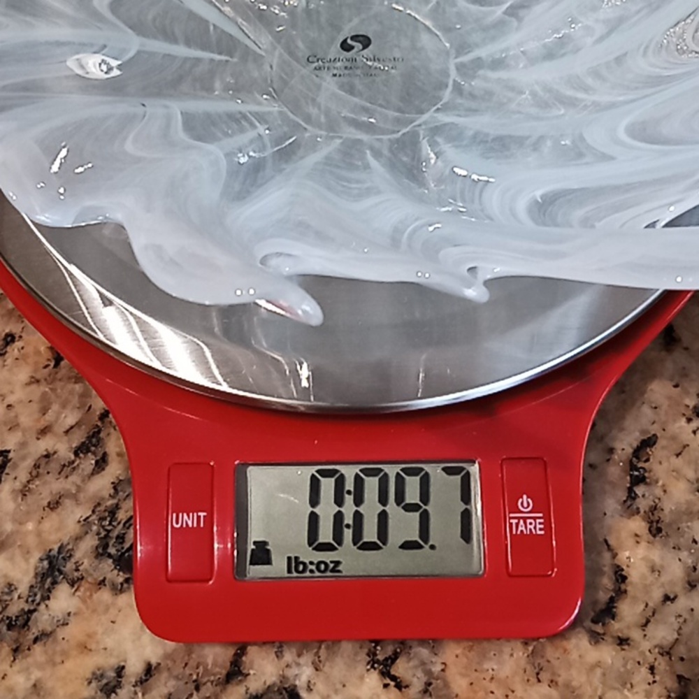 Vintage ARTE MURANO Crystal. By, Creazioni Silverstri. ITALY. Fanciful Shape. - Picture 12 of 16